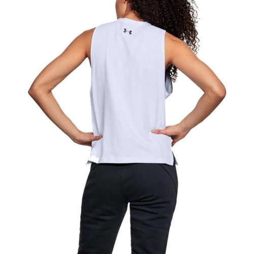 Abbigliamento Donna T-shirt maniche corte Under Armour Canotta Donna Overlay Logo Muscle Multicolore