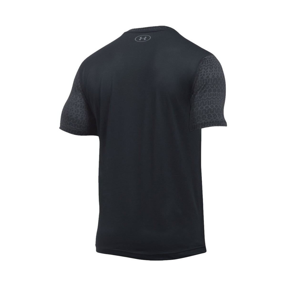Abbigliamento Uomo T-shirt maniche corte Under Armour Ua Raid Jacquard Nero