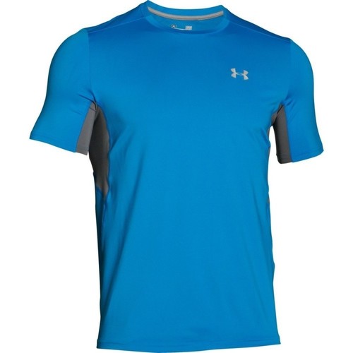 Abbigliamento Uomo T-shirt maniche corte Under Armour T-Shirt Uomo Coolswitch Run Blu