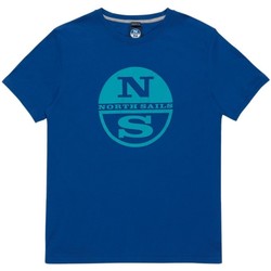Abbigliamento Uomo T-shirt maniche corte North Sails T-shirt Uomo Big Logo Blu
