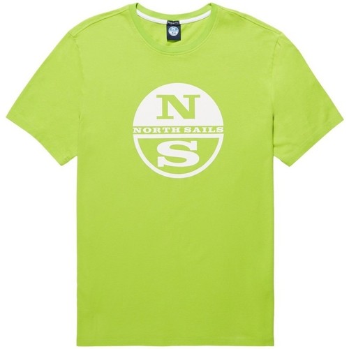 Abbigliamento Uomo T-shirt maniche corte North Sails T-shirt Uomo Big Logo Bianco