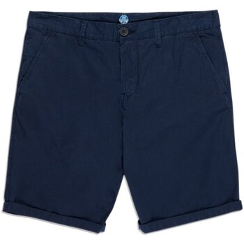Abbigliamento Uomo Shorts / Bermuda North Sails Shorts Uomo Chino W/Logo Blu