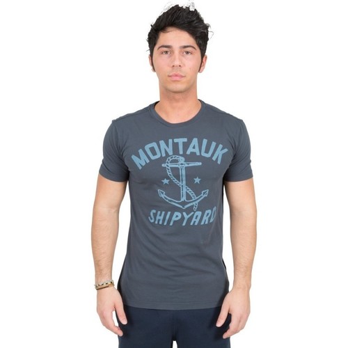 Abbigliamento Uomo T-shirt maniche corte Champion T-shirt da uomo Nantucket Grigio