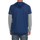 Abbigliamento Uomo T-shirts a maniche lunghe Converse Maglia uomo S&C Blu