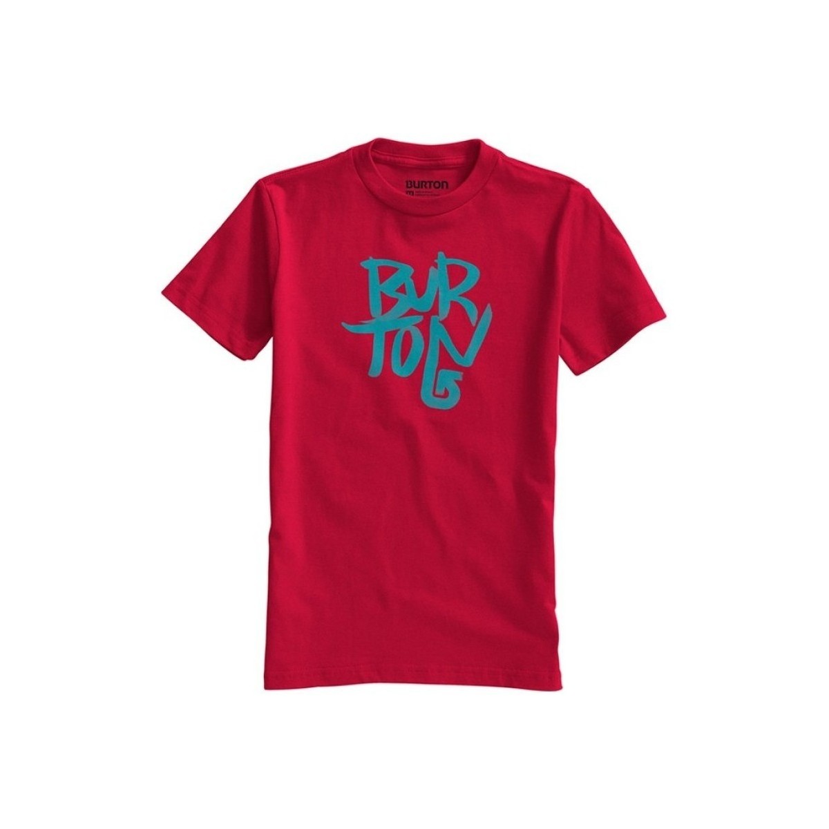 Abbigliamento Unisex bambino T-shirt maniche corte Burton T-shirt bambino Stacked Rosso