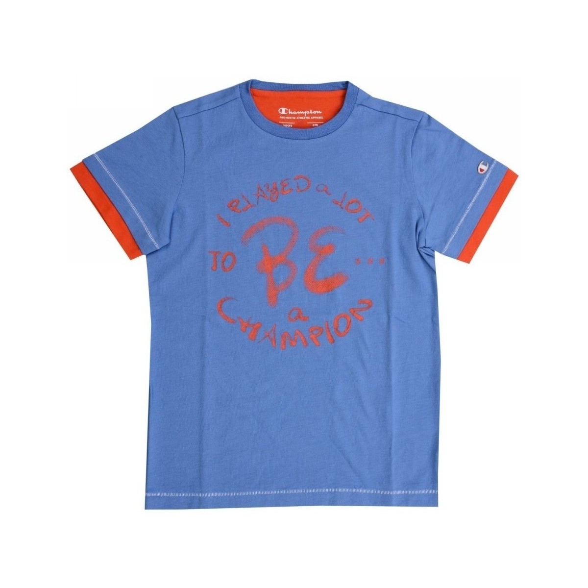 Abbigliamento Unisex bambino T-shirt maniche corte Champion T-shirt bambino Logo Blu