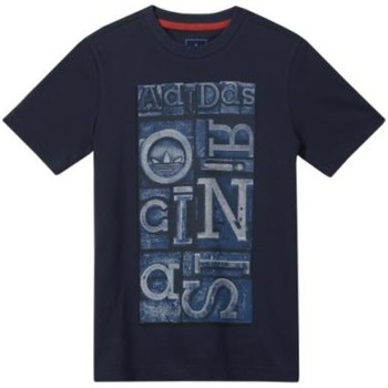 Abbigliamento Unisex bambino T-shirt maniche corte adidas Originals T-shirt bambino Style Original Blu