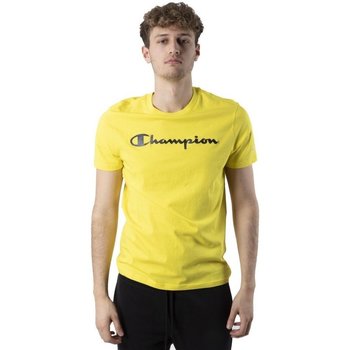 Abbigliamento Uomo T-shirt maniche corte Champion T-shirt Uomo American Classic Giallo