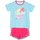Abbigliamento Unisex bambino Completi Champion Completo Bambina Beach T-shirt Blu
