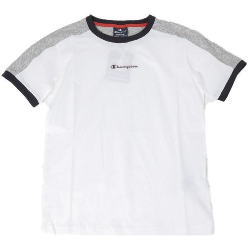 Abbigliamento Unisex bambino T-shirt maniche corte Champion T-shirt Bambino Mezza Manica Bianco