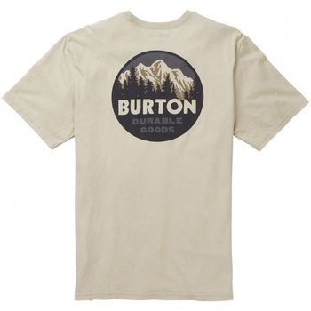 Abbigliamento Uomo T-shirt maniche corte Burton T-Shirt Uomo Taproot Beige