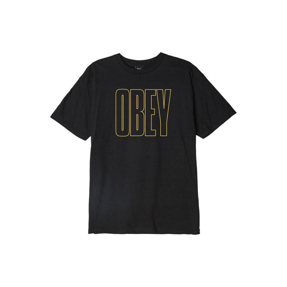 Abbigliamento Uomo T-shirt & Polo Obey worldwide line Nero