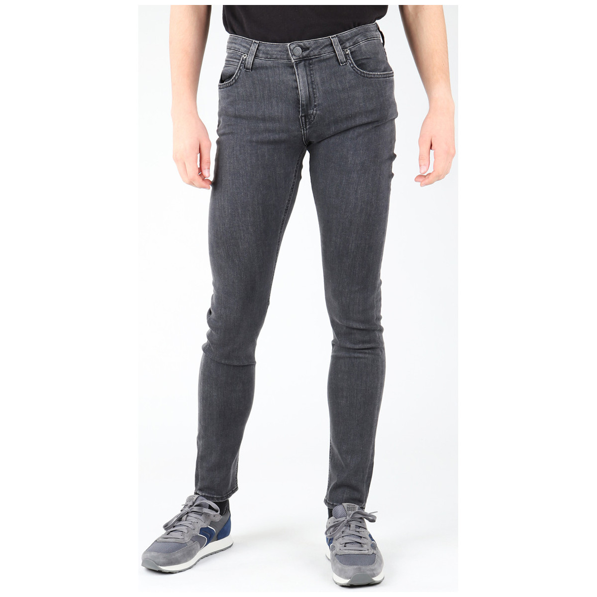 Abbigliamento Uomo Jeans slim Lee Malone L736YECP Grigio