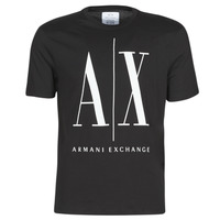 Abbigliamento Uomo T-shirt maniche corte Armani Exchange HULO Nero