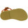Scarpe Uomo Sandali Attica Sandals Attica sandalo da bambino hebe in pelle di vitello ne handma Arancio