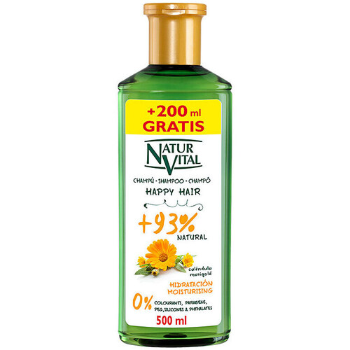 Bellezza Shampoo Natur Vital Happy Hair Hidratacion 0% Champú 