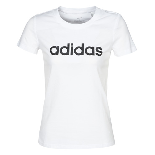 adidas Performance E LIN SLIM T Bianco - Consegna gratuita | Spartoo.it ! -  Abbigliamento T-shirt maniche corte Donna 19,95 €