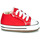 Scarpe Unisex bambino Sneakers basse Converse CHUCK TAYLOR ALL STAR CRIBSTER CANVAS COLOR Rosso