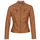 Abbigliamento Donna Giacca in cuoio / simil cuoio Moony Mood PUIR Camel
