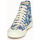 Scarpe Donna Sneakers alte Superga 2295-COTFANW Beige / Blu