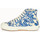 Scarpe Donna Sneakers alte Superga 2295-COTFANW Beige / Blu