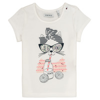 Abbigliamento Bambina T-shirt maniche corte Ikks MEOLIA Bianco