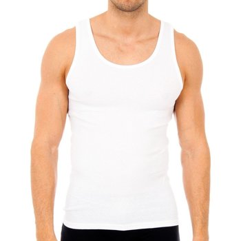 Abbigliamento Uomo Top / T-shirt senza maniche Abanderado 0300-BLANCO Bianco