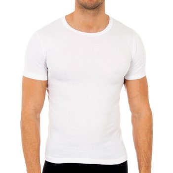 Abbigliamento Uomo T-shirt maniche corte Abanderado 0806-BLANCO Bianco