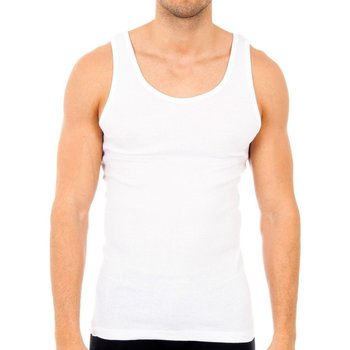 Abbigliamento Uomo Top / T-shirt senza maniche Abanderado 0980-BLANCO Bianco