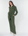 Abbigliamento Donna Tuta jumpsuit / Salopette MICHAEL Michael Kors ROLL SLV SAFARI JMPST Kaki