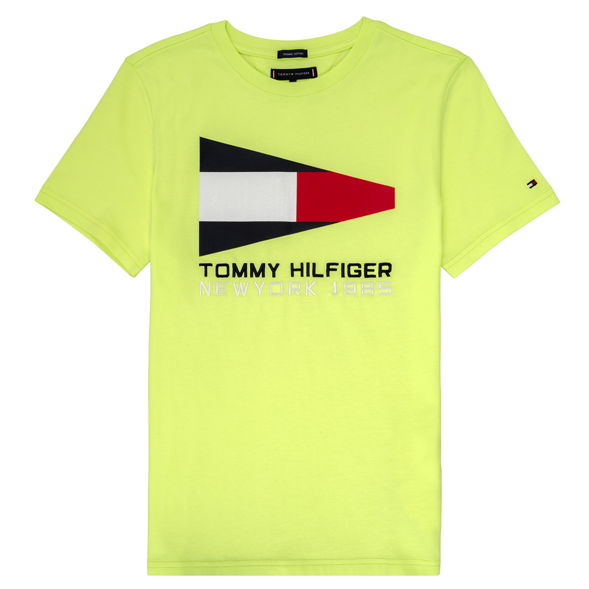 Abbigliamento Bambino T-shirt maniche corte Tommy Hilfiger KB0KB05628 Giallo