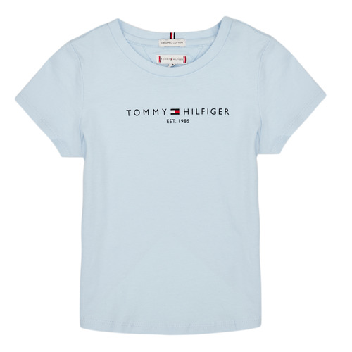 Abbigliamento Bambina T-shirt maniche corte Tommy Hilfiger KG0KG05023 Blu