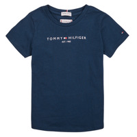 Abbigliamento Bambina T-shirt maniche corte Tommy Hilfiger KG0KG05023 Marine