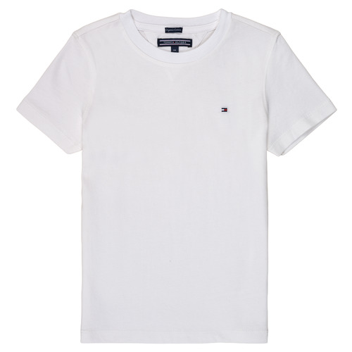 Abbigliamento Bambino T-shirt maniche corte Tommy Hilfiger KB0KB04140 Bianco