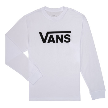 Abbigliamento Unisex bambino T-shirts a maniche lunghe Vans BY VANS CLASSIC LS Bianco