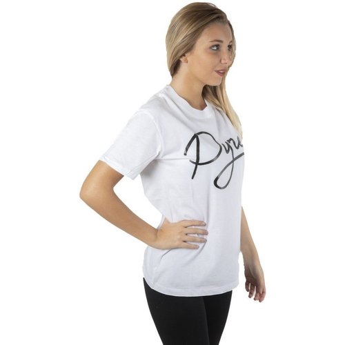 Abbigliamento Donna T-shirt maniche corte Pyrex T-Shirt Donna Scritta Corsivo Bianco