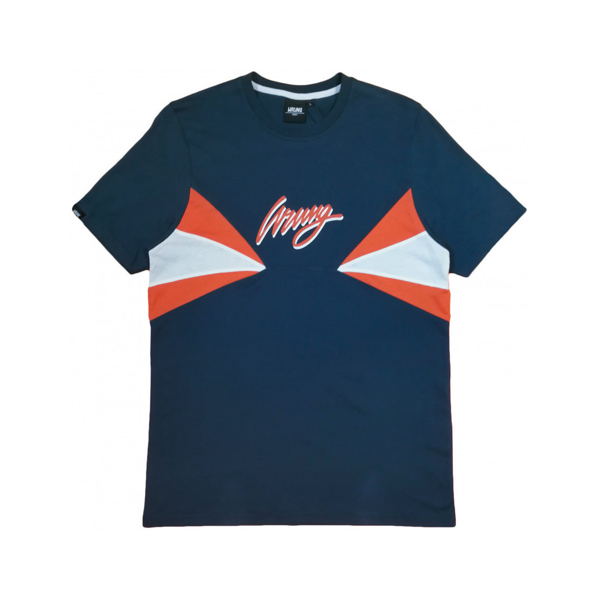 Abbigliamento Uomo T-shirt & Polo Wrung Destructee Blu