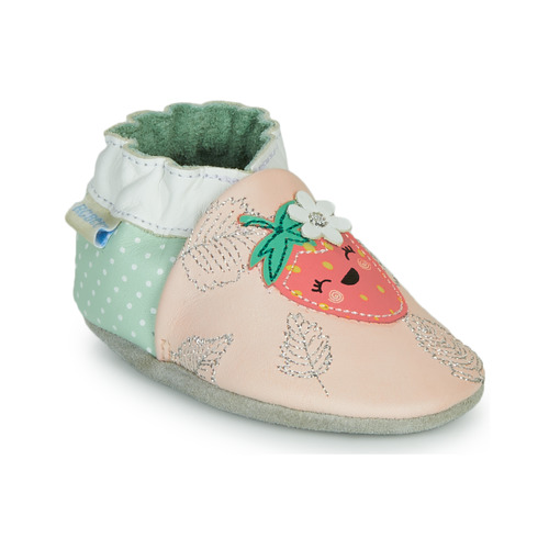 Scarpe Bambina Pantofole Robeez FRUIT'S PARTY Rosa / Verde