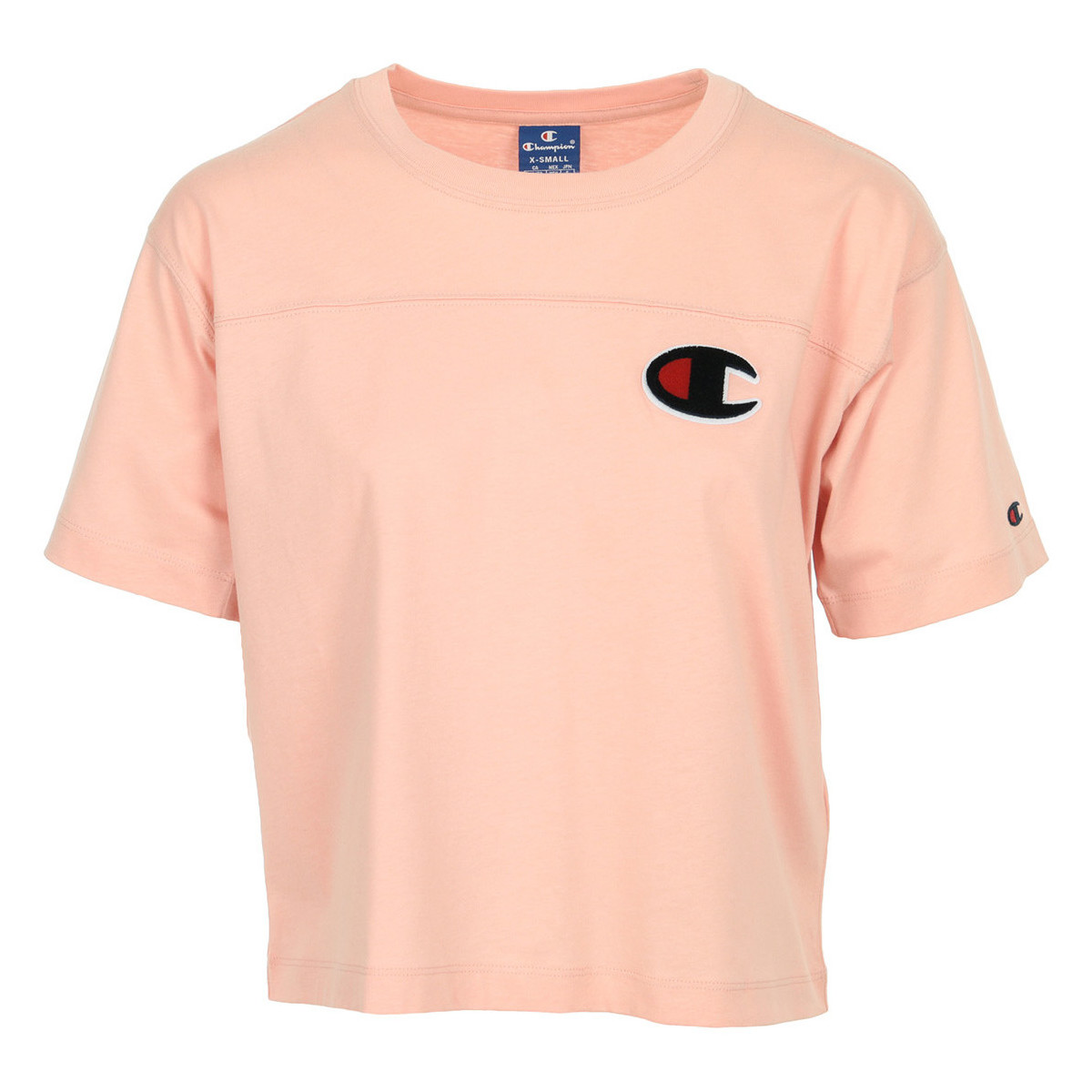 Abbigliamento Donna T-shirt maniche corte Champion Crewneck T-Shirt Rosa
