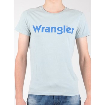 Abbigliamento Uomo T-shirt & Polo Wrangler S/S Graphic Tee W7A64DM3E Grigio