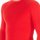 Abbigliamento Uomo T-shirts a maniche lunghe Kisses&Love 1625-H-ROJO Rosso