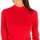 Abbigliamento Donna T-shirts a maniche lunghe Kisses&Love 1625-M-ROJO Rosso