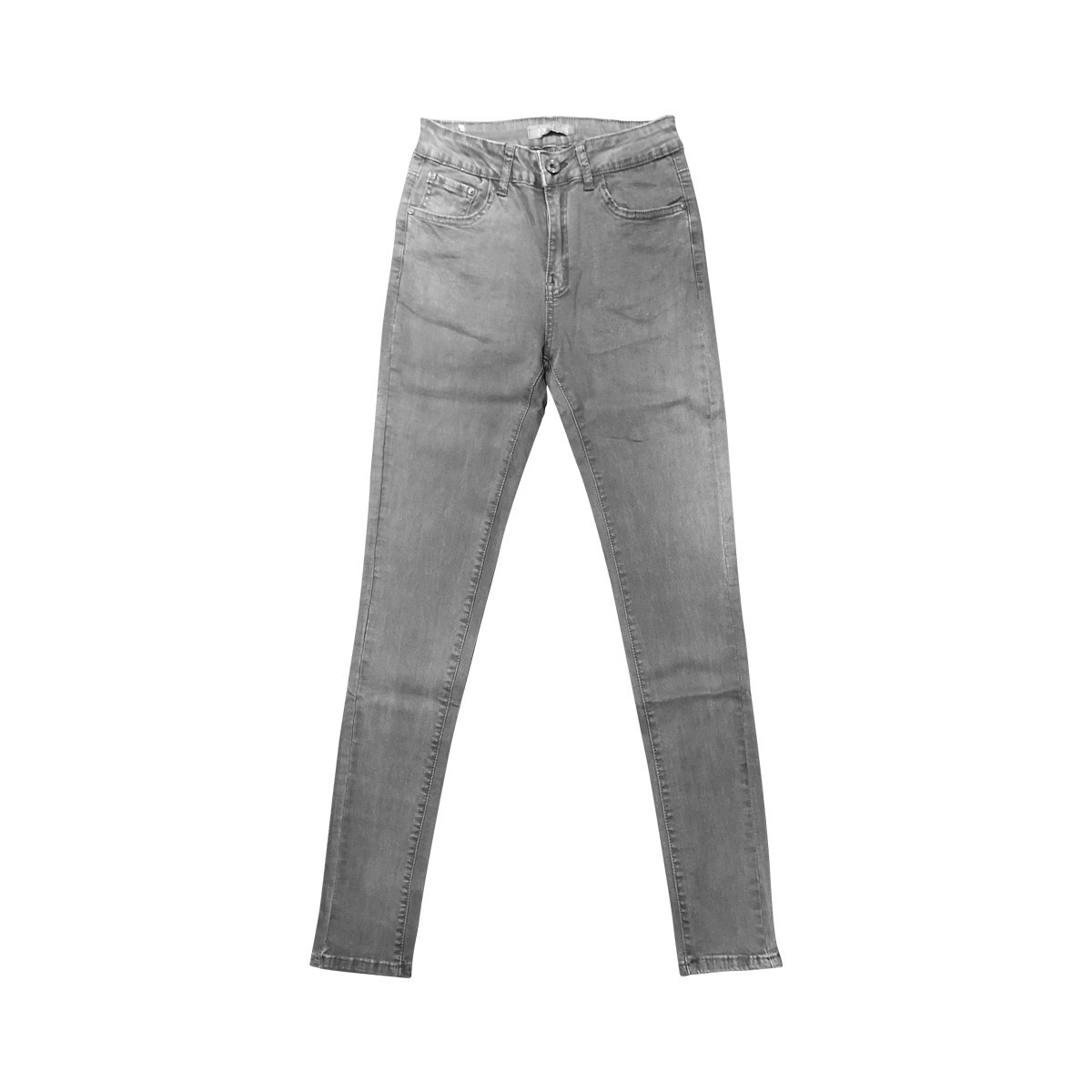 Abbigliamento Donna Jeans By La Vitrine jeans gris RW868 Grigio