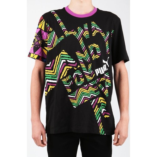 Abbigliamento Uomo T-shirt & Polo Puma Text Me Tee 554738-01 Multicolore