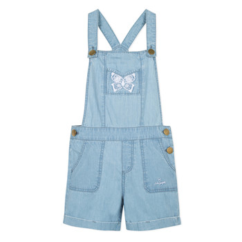 Abbigliamento Bambina Tuta jumpsuit / Salopette Lili Gaufrette NANYSSE Blu