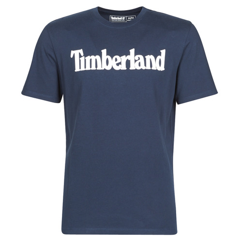 Abbigliamento Uomo T-shirt maniche corte Timberland SS KENNEBEC RIVER BRAND LINEAR TEE Marine