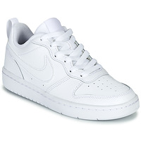 Scarpe Unisex bambino Sneakers basse Nike COURT BOROUGH LOW 2 GS Bianco