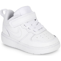 Scarpe Unisex bambino Sneakers basse Nike COURT BOROUGH LOW 2 TD Bianco