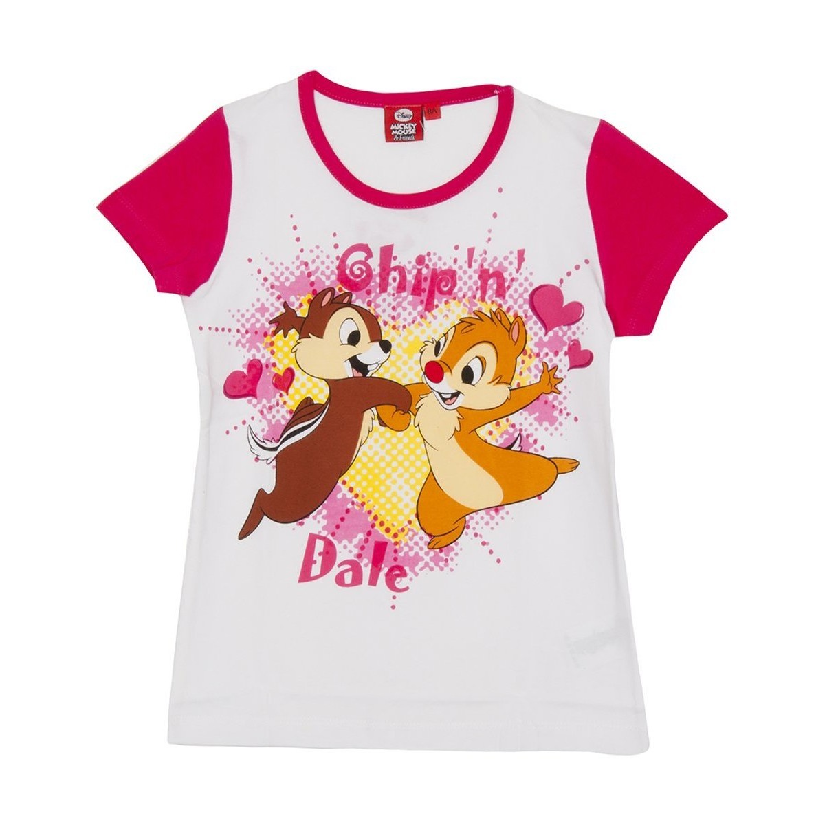 Abbigliamento Bambina T-shirt maniche corte Disney WD26120-FUCSIA Rosa