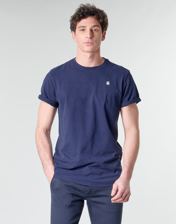 Abbigliamento Uomo T-shirt maniche corte G-Star Raw LASH R T SS Blu